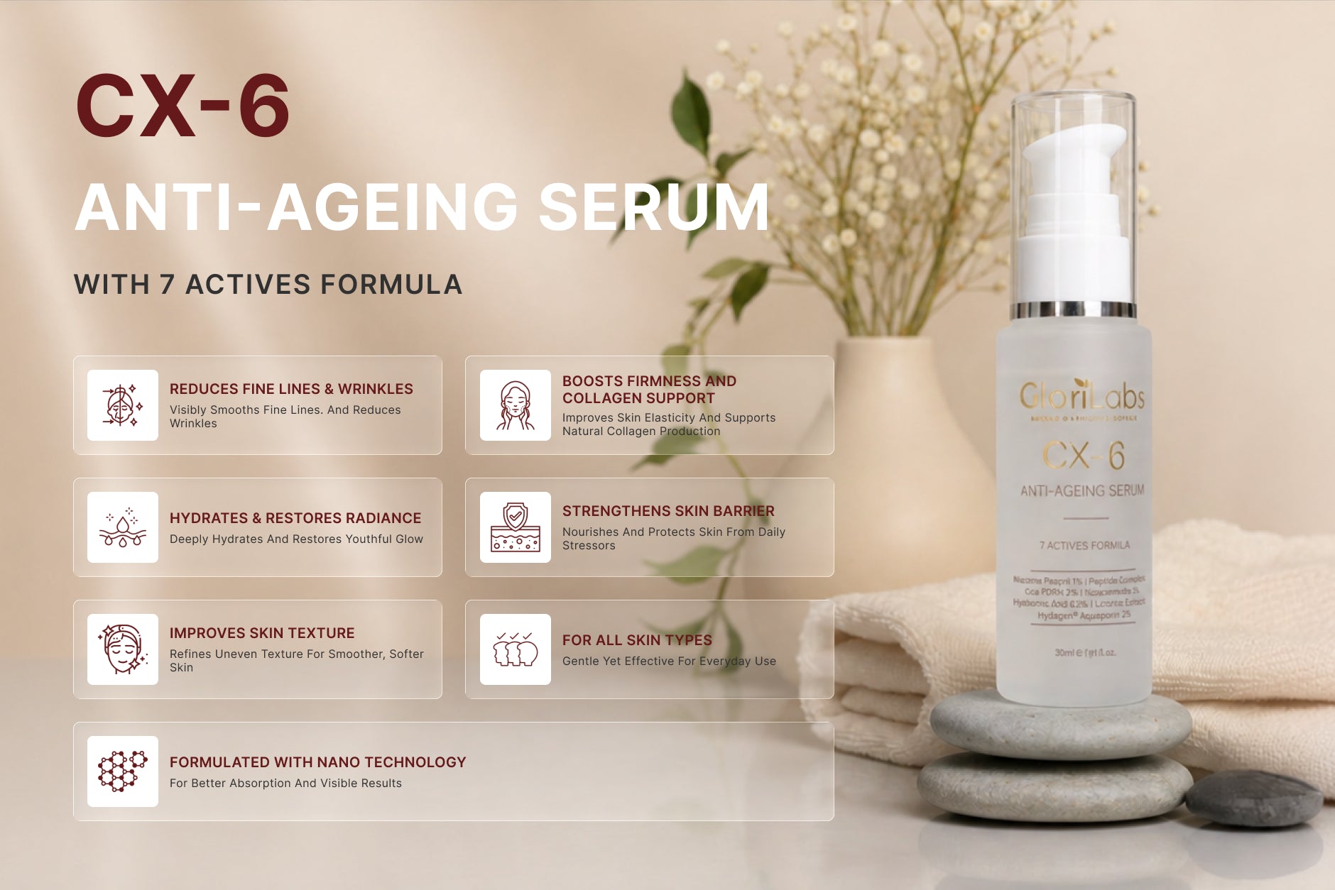 Glori Anti Ageing Serum