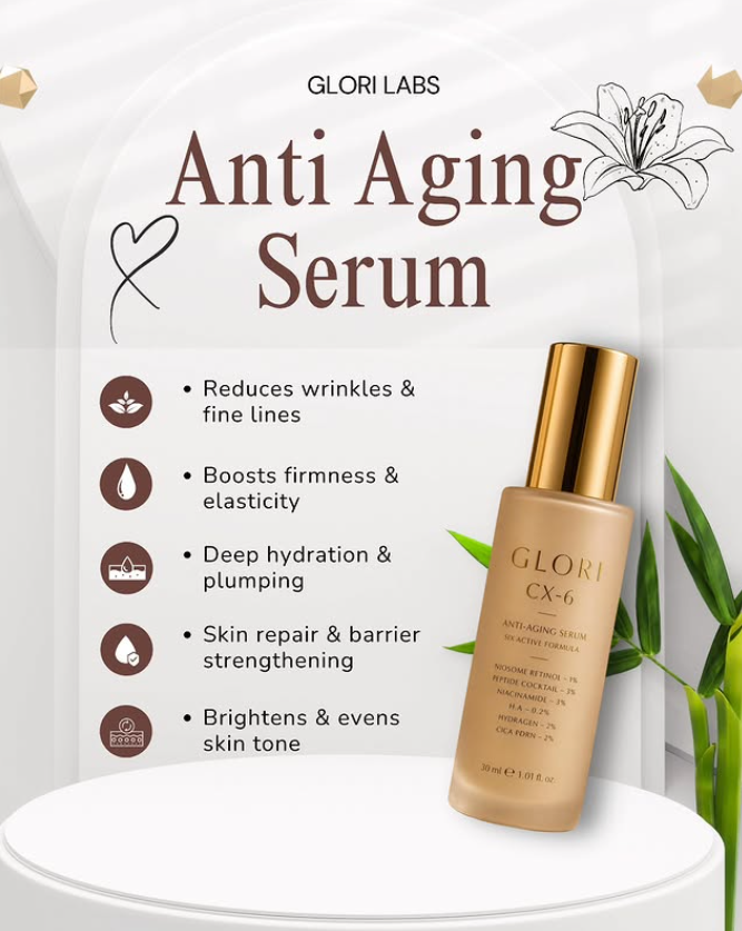 Glori Labs Anti Aging Serum
