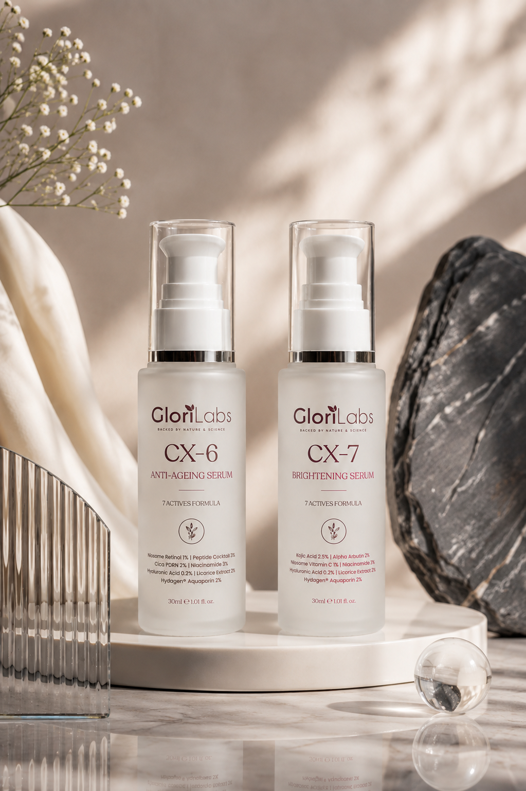 Day & Night Combo (Brightening & Anti Ageing Serum)